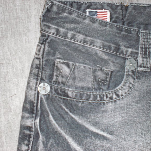 true religion jeans distressed mens 36x34 @B6 - Picture 5 of 6